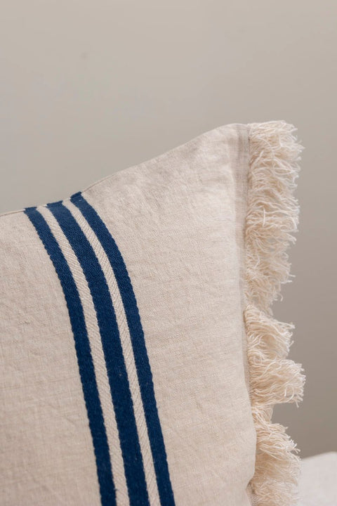 Putetrekk - The Indigo Stripe 63x63cm