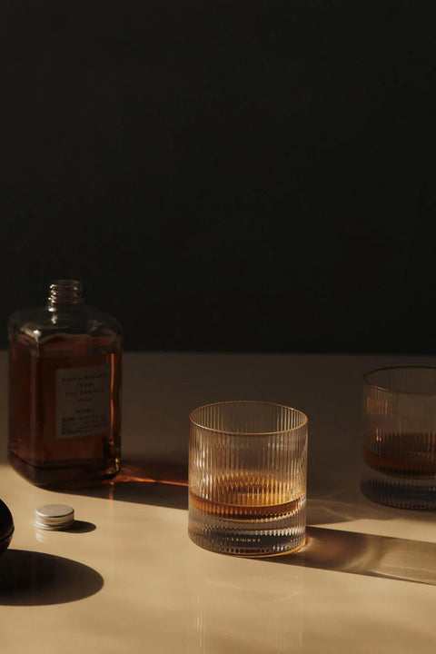 Glass - Ripple Tumbler 2pk Klar