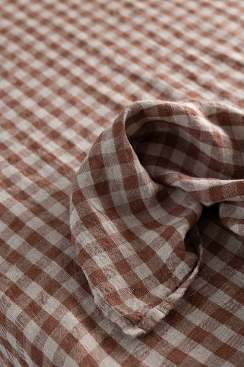Duk - Cappuccino Gingham