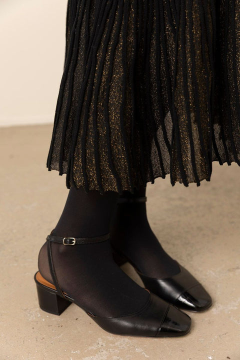 Skjørt - Vera Midi Skirt Noir