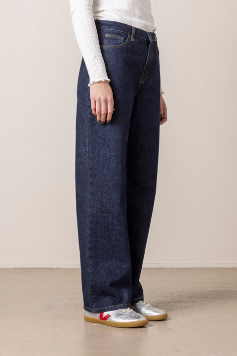 Jeans - Maddy Straight Jeans Indigo Blue