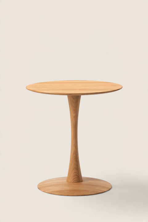 Spisebord - Trisse 5106 Dia68cm Oljet Eik