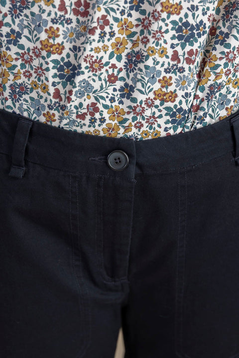 Bukse - River Pant Black Navy