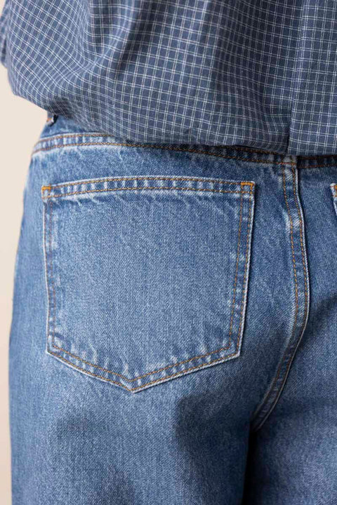 Jeans - Wilma Vintage Washed Blue
