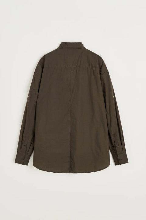 Skjorte - Shirt Smokey Brown