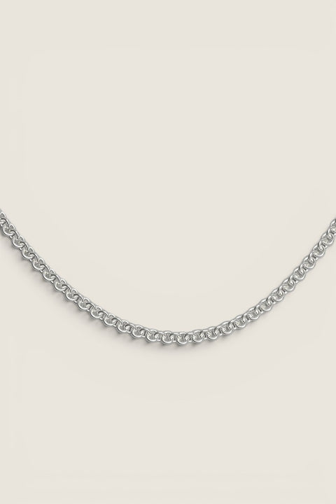 Halskjede - Anker Chain Silver