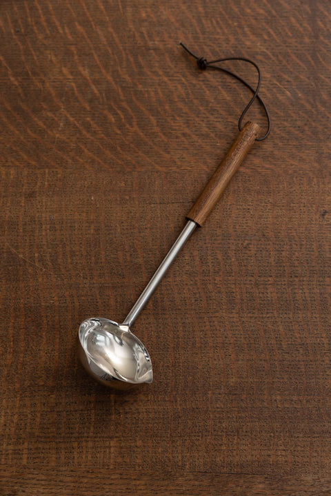 Øse - Mørkt Tre/Metall S