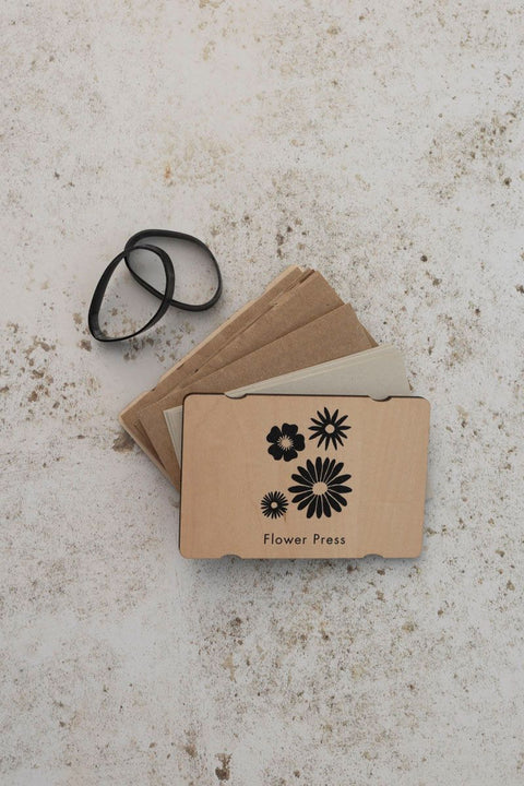 Blomsterpresse - Pocket Flower Press Silhouette
