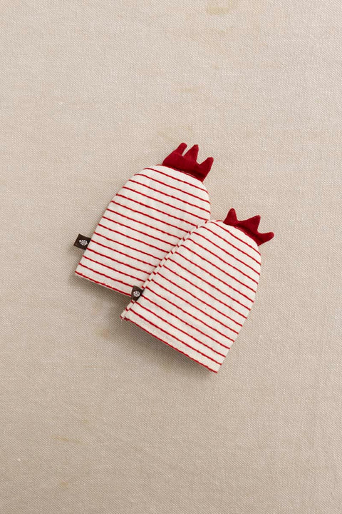 Eggevarmer - Chickens 2pk Hvit/Rød