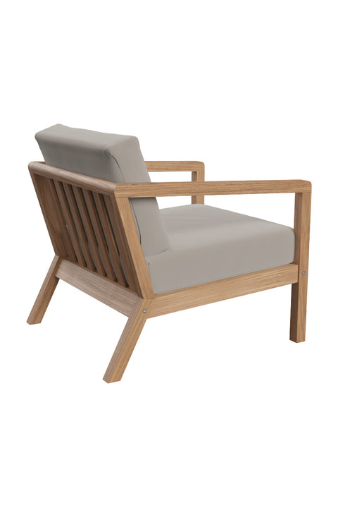 Loungestol - Virkelyst Armchair Teak/Papyrus