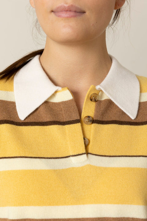 Genser - Cropped Stripe Rugby Sole Combo