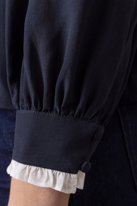 Bluse - Eimer Top Navy
