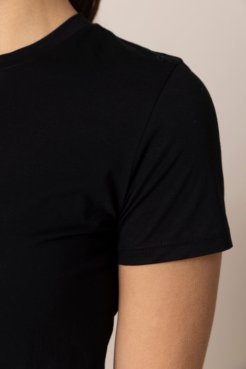 T-Skjorte - Essential Crew Black