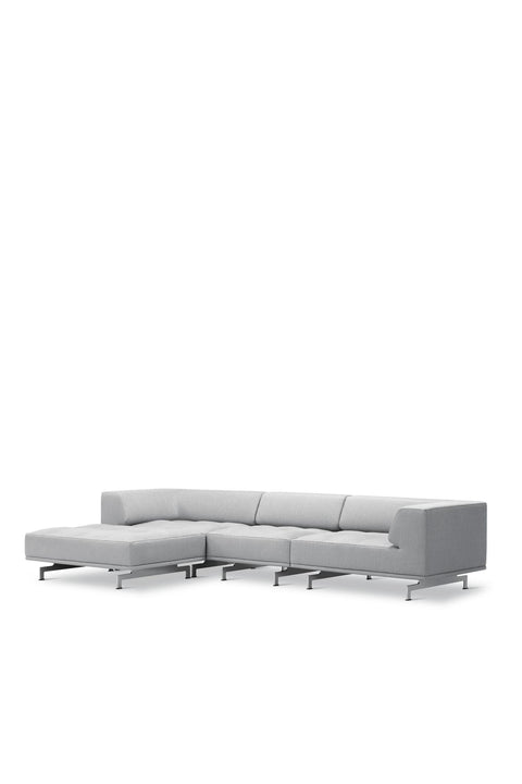 Sofa - Delphi Elements 450A Keiga 132/Børstet Aluminium