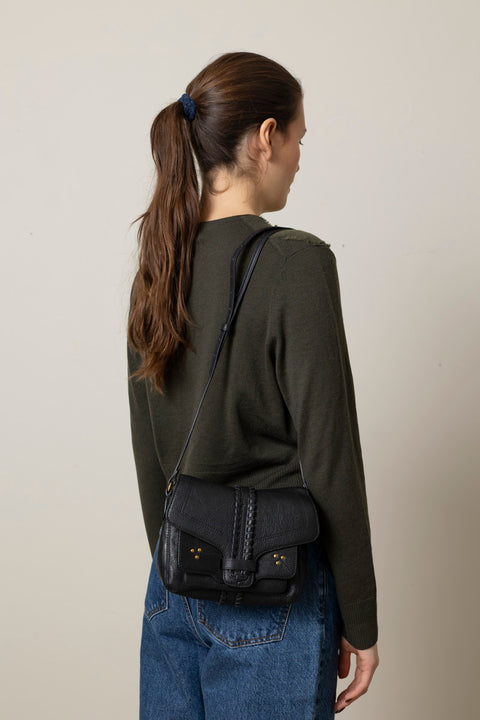 Veske - Harry S Goatskin Noir Graine