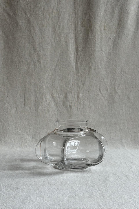 Vase - Glass H16cm Klar