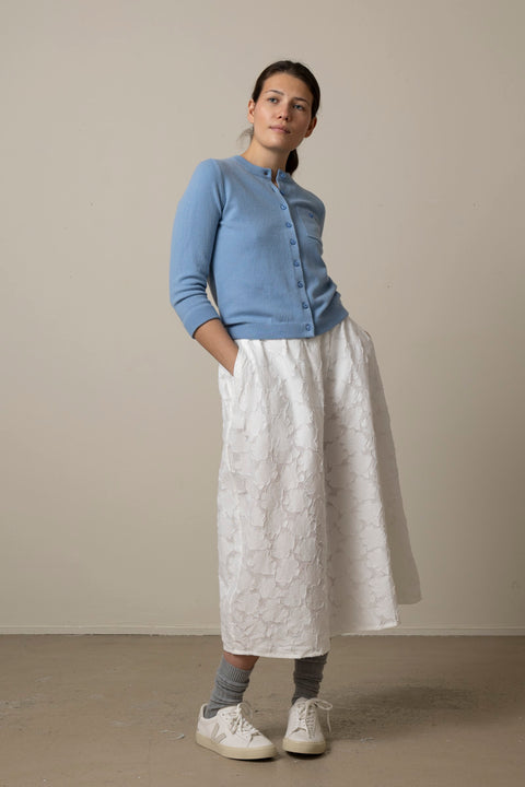 Skjørt - Skirt Laceflower White