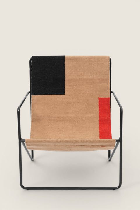 Loungestol - Desert Lounge Black/Block