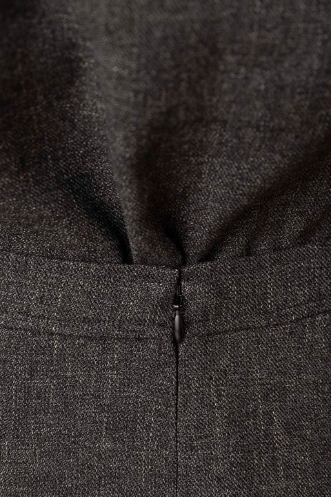 Skjørt - Jaspé Full Skirt Grey