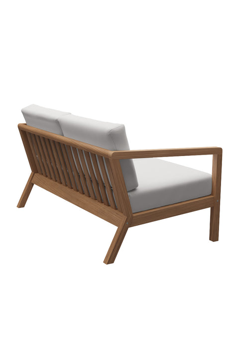 Utesofa - Virkelyst 2-Seter Teak/Cloud White