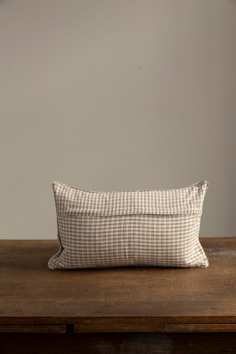 Putetrekk - Eco Simon 30x50cm Hvit/Brun