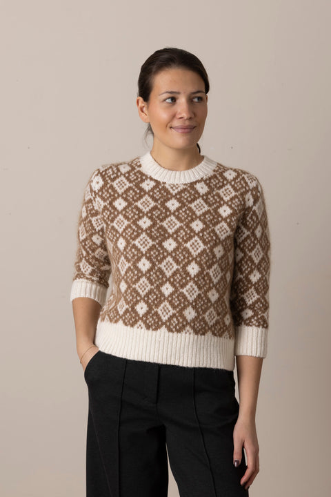 Genser - Soft Graphics Cherry Diamant