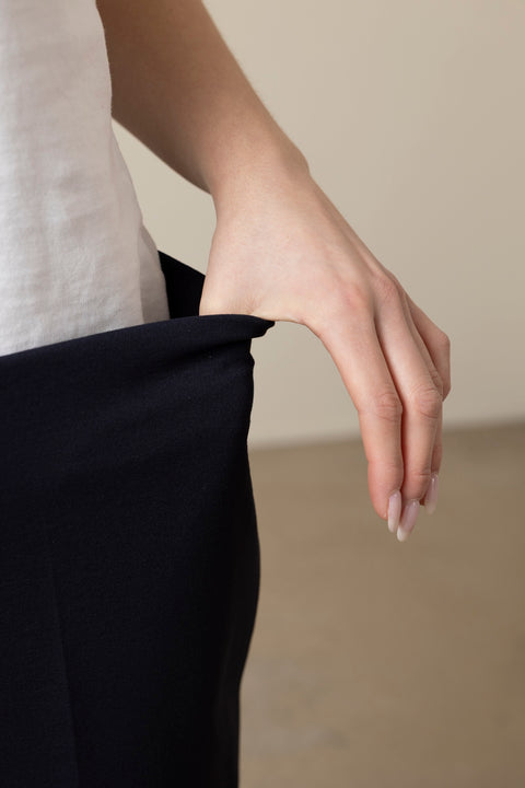 Bukse - Flared Trouser Techno Navy/Blue