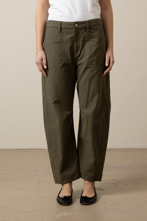 Bukse - Stevie Utility Tapered Pant Olive