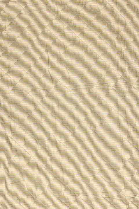 Pledd - Quilt Striper 140x180cm Sennep