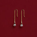 Øreringer - Lumora Drop Earrings Gold