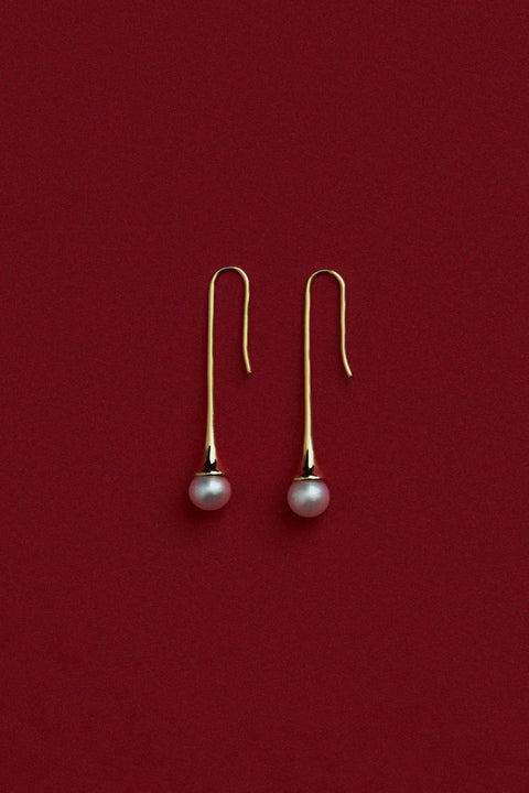 Øreringer - Lumora Drop Earrings Gold