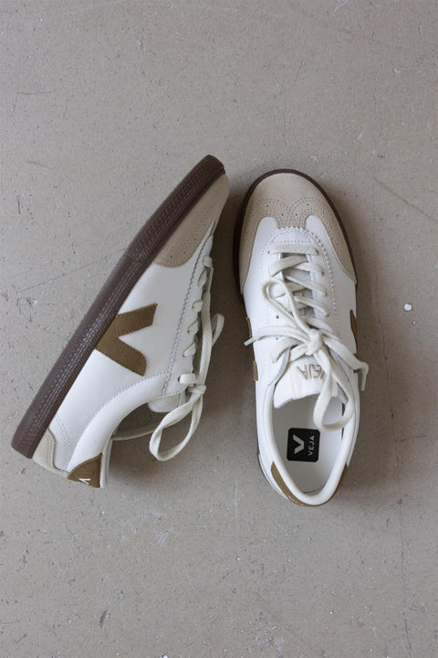 Sneakers - Volley O.T Leather White Tent Bark