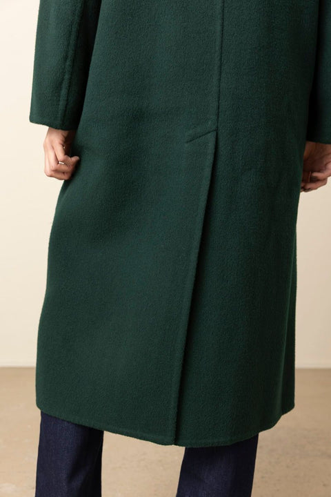 Kåpe - Single Breasted Classic Coat Juniper