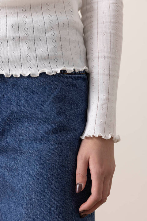 Genser - Edie Blouse Off-White