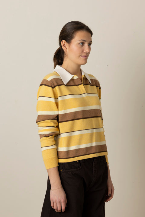 Genser - Cropped Stripe Rugby Sole Combo