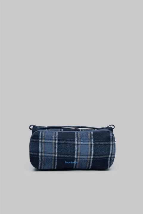 Veske - Bottle Sacoche Medium Blue Check