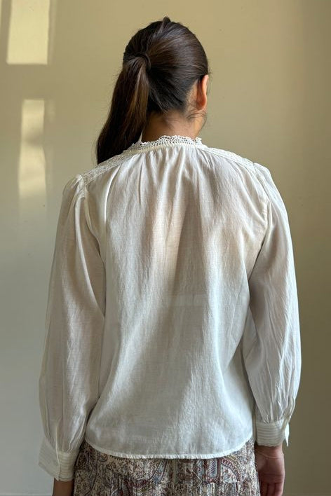 Bluse - Gedi Blanc