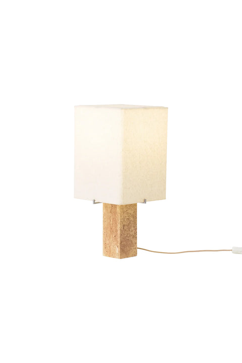 Bordlampe - Nonna H49cm Travertine/Sand