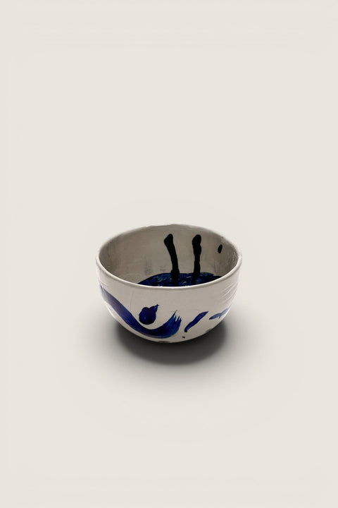 Skål - Sophia Cereal Bowl Beige/Blue