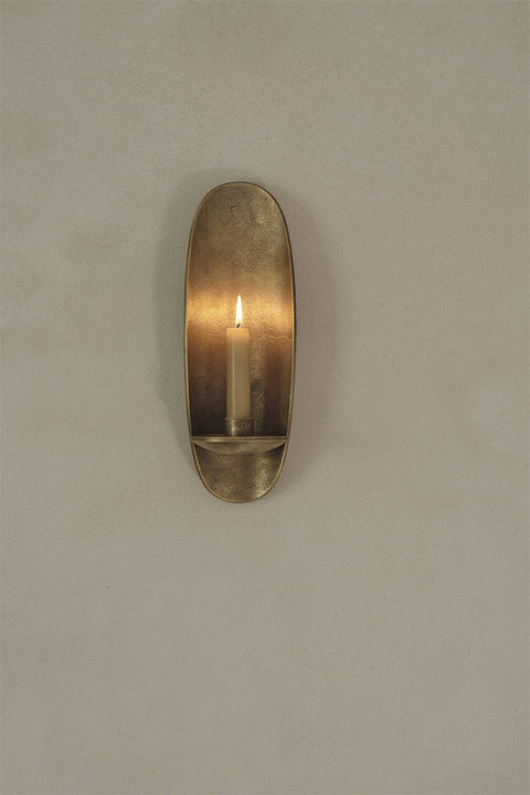 Vegglysestake - Agapé Wall Candle Holder Brass