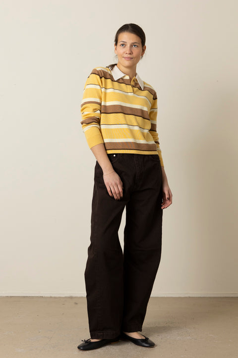 Genser - Cropped Stripe Rugby Sole Combo