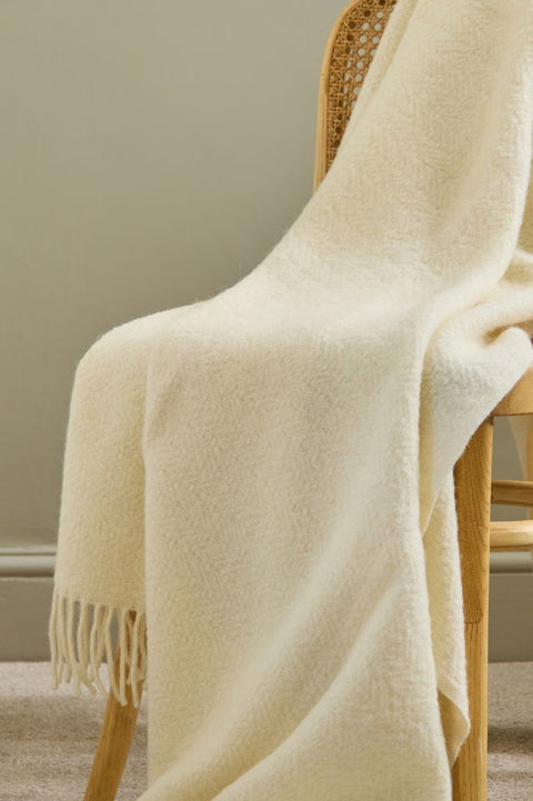 Pledd - Lifestyle Moorland 130x200cm Cream