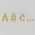 Anheng - Letter Charms L Plated
