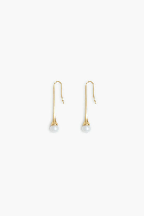 Øreringer - Lumora Drop Earrings Gold