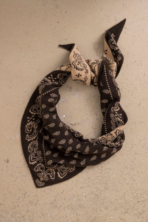 Skjerf - The Wild Rag Burnt Cocoa/Dune