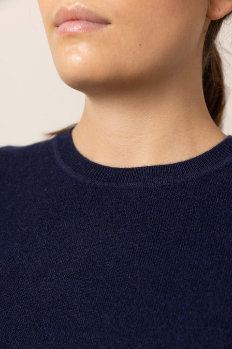 Genser - Short Sleeve Crewneck Night