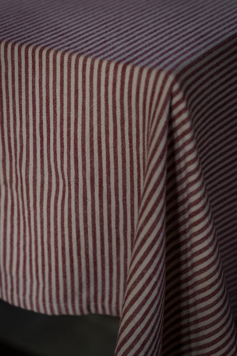 Duk - 145x300cm Rød/Beige
