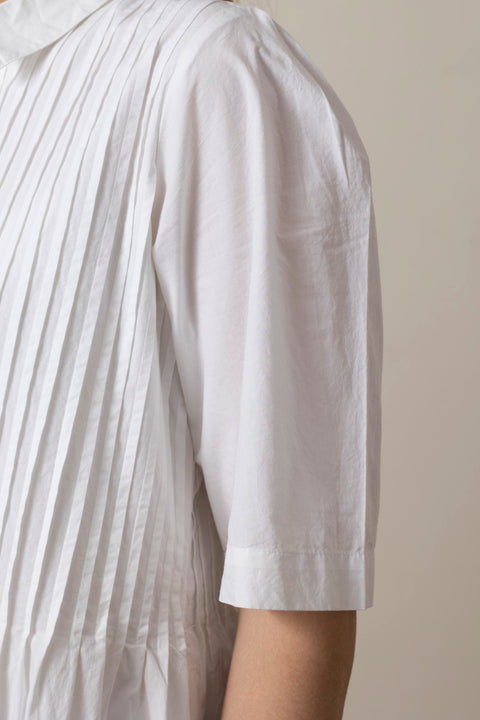 Kjole - Dot Shirtdress Optic White