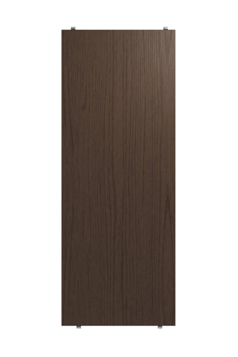 Hylleplate - 78x30 Mørk Eik 3pk