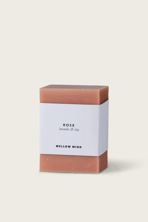 Såpestykke - Rose Clay Lavender 130g